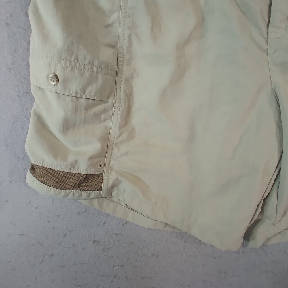 Columbia PFG cargo hiking shorts men's XL extra large tan comfort waist outdoor - Picture 4 of 16